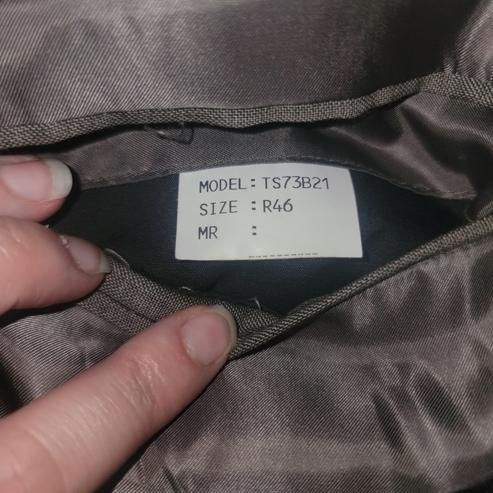 Mens Tasso Elba Wool Blazer Size R46 Gray - Picture 4 of 8